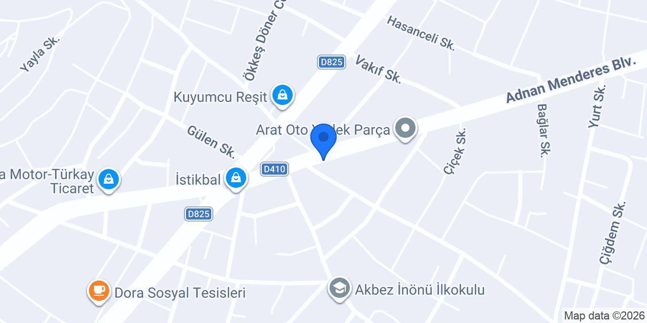 Nova Zirai İlaç Tarım Ürünleri konumu
