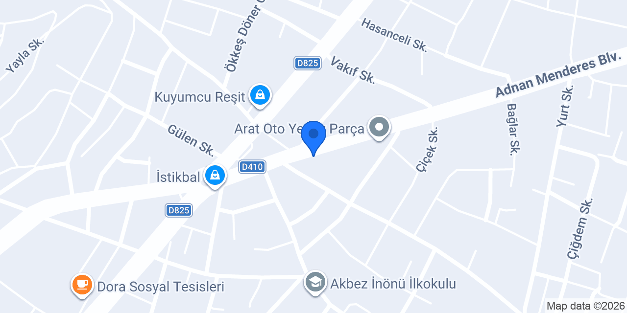 Akbez Veterıner Muayehanesı konumu