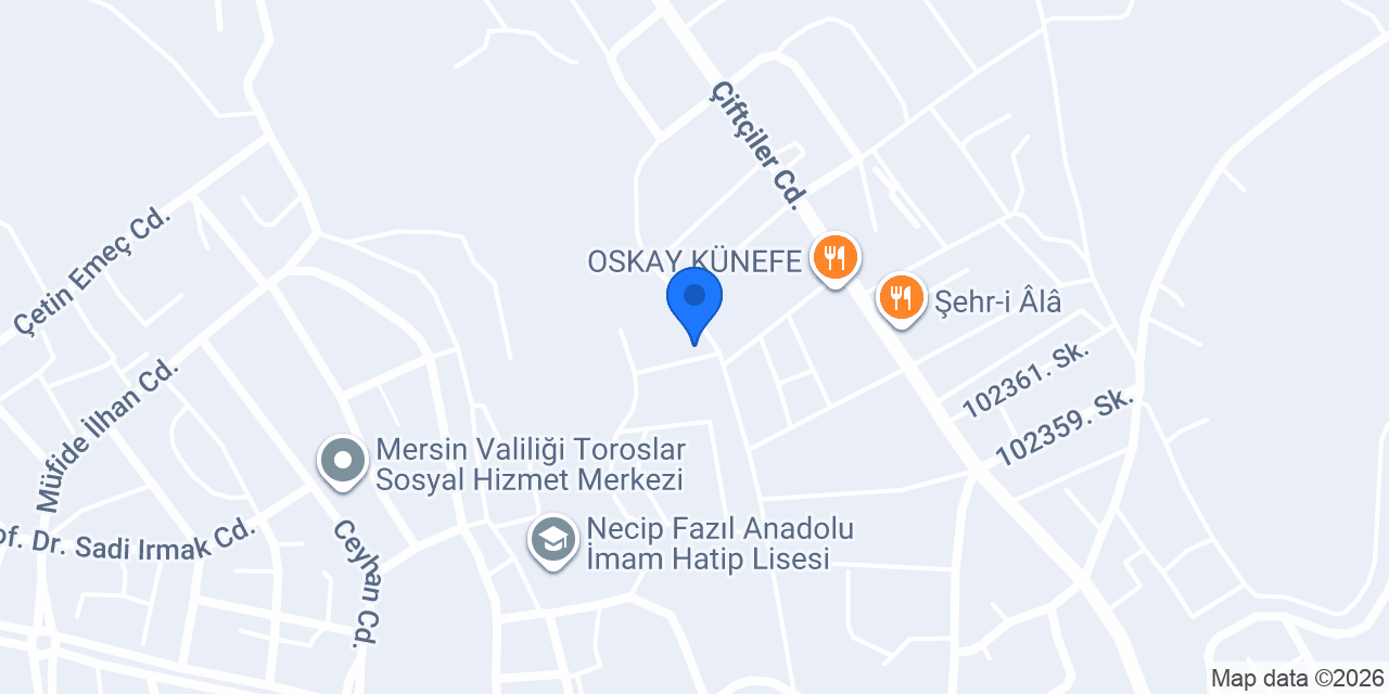 HASSAS HALI YIKAMA MERSİN konumu