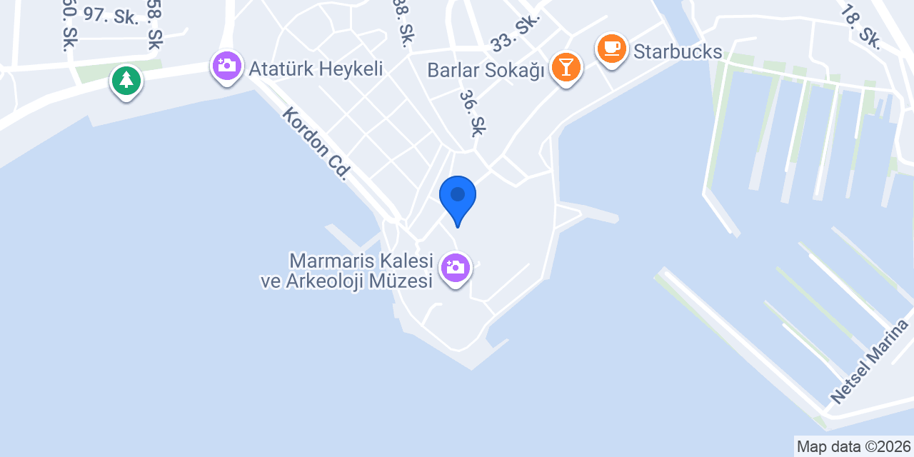 Sünger Kafe konumu