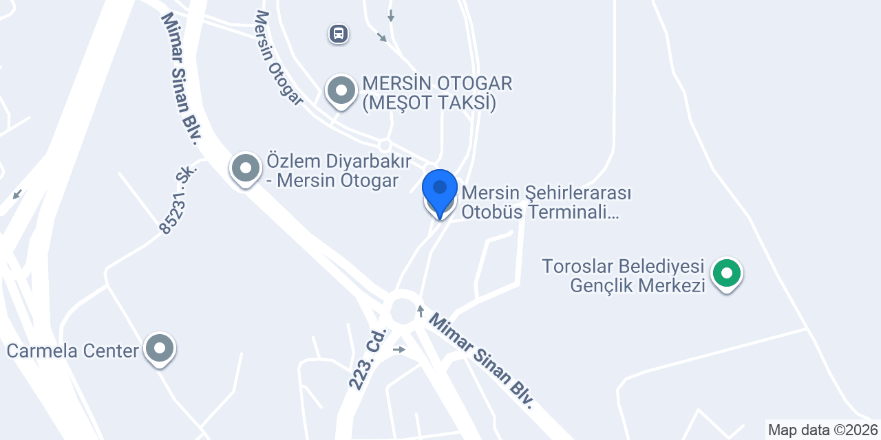 TOPÇAM (MERSİN) TOPÇAM MERSİN konumu