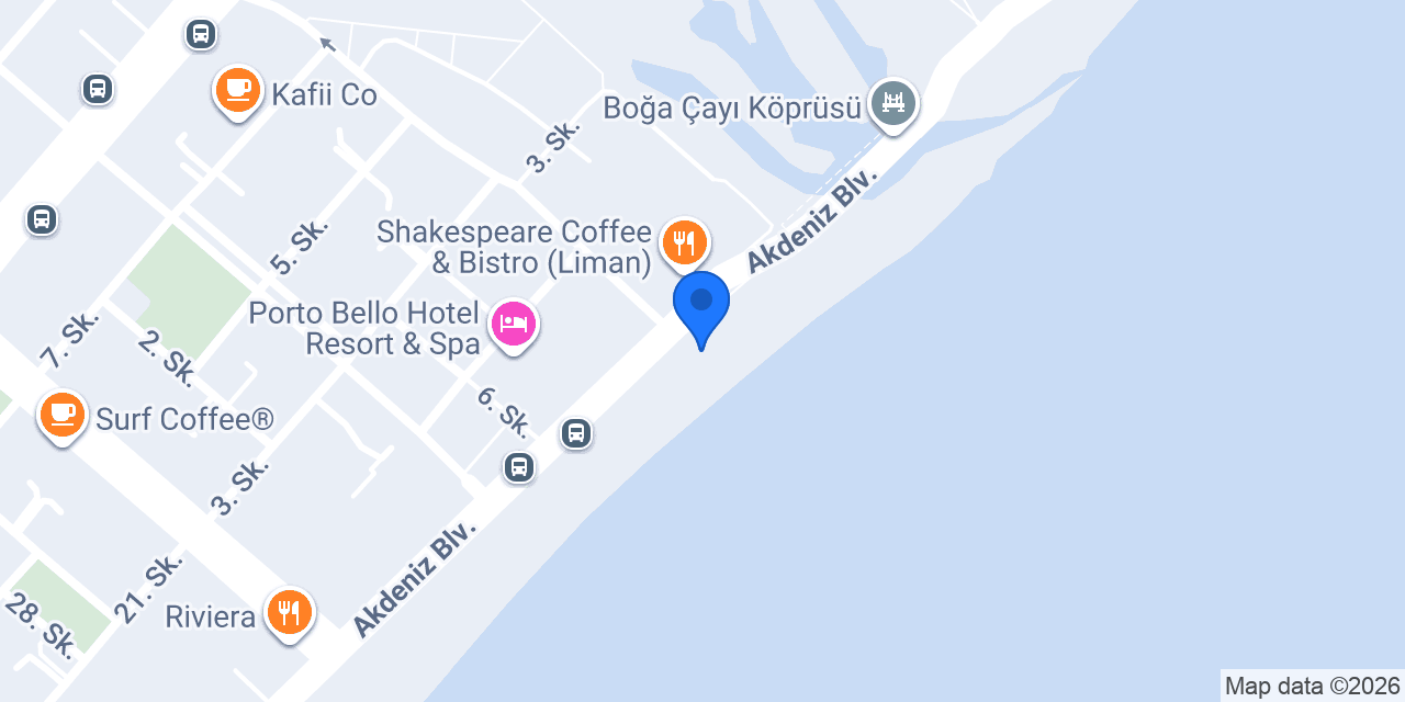 Shakespeare Beach Terrace konumu