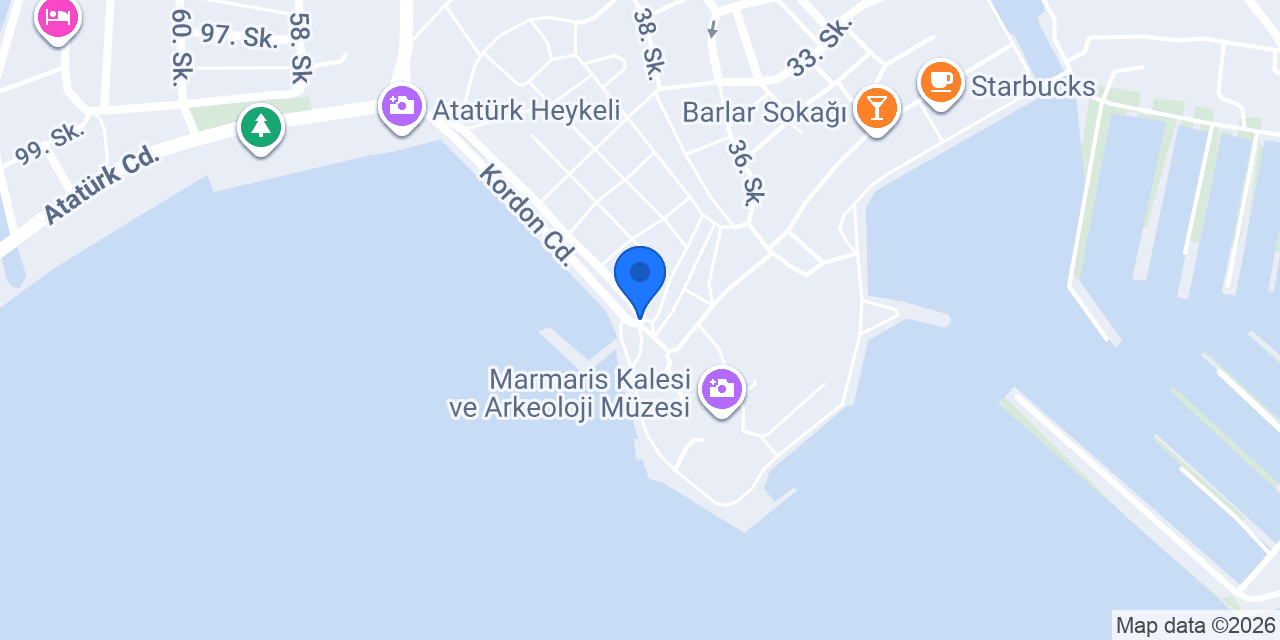 Marmaris Castle Hotel konumu