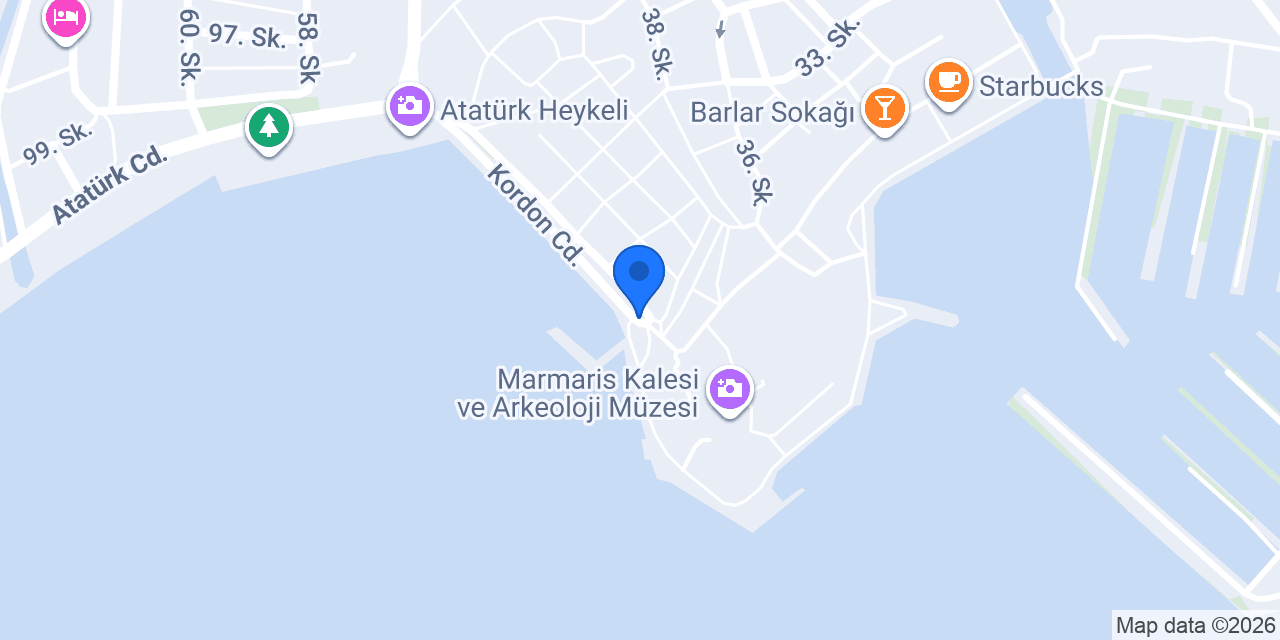 Marmaris Es Taksi konumu