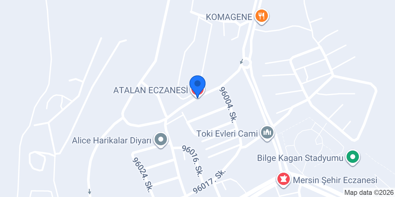 ATALAN ECZANESİ konumu