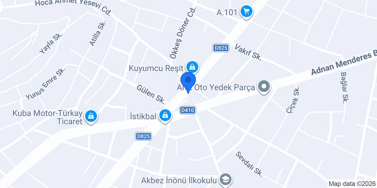 Barış Market konumu