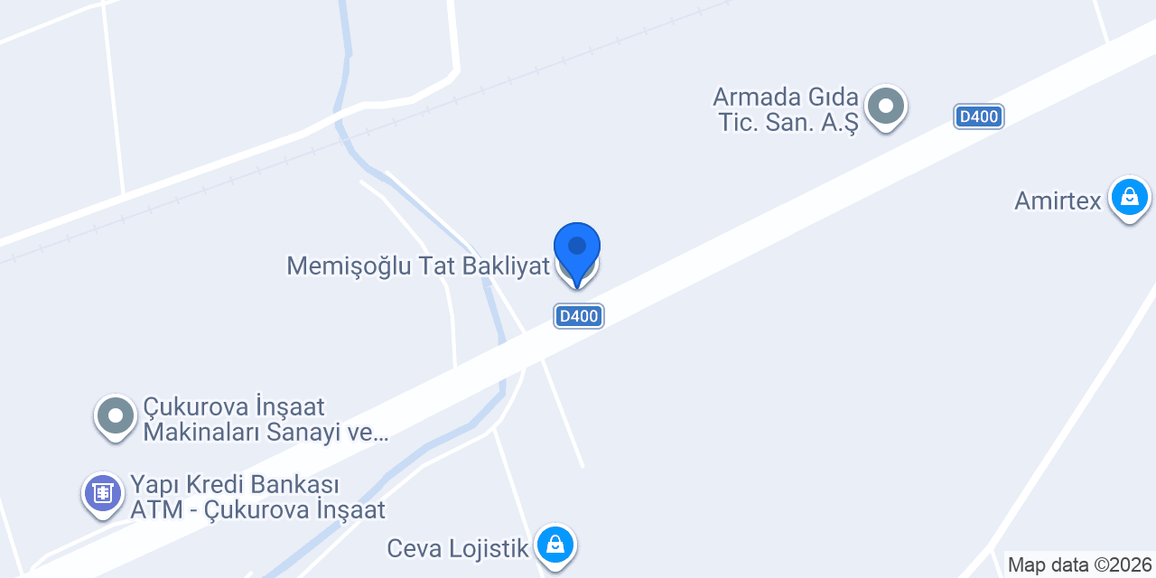Memişoğlu Tat Bakliyat konumu