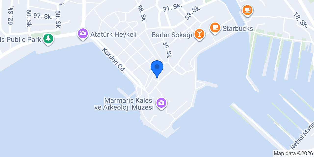 Salon Hüseyince konumu