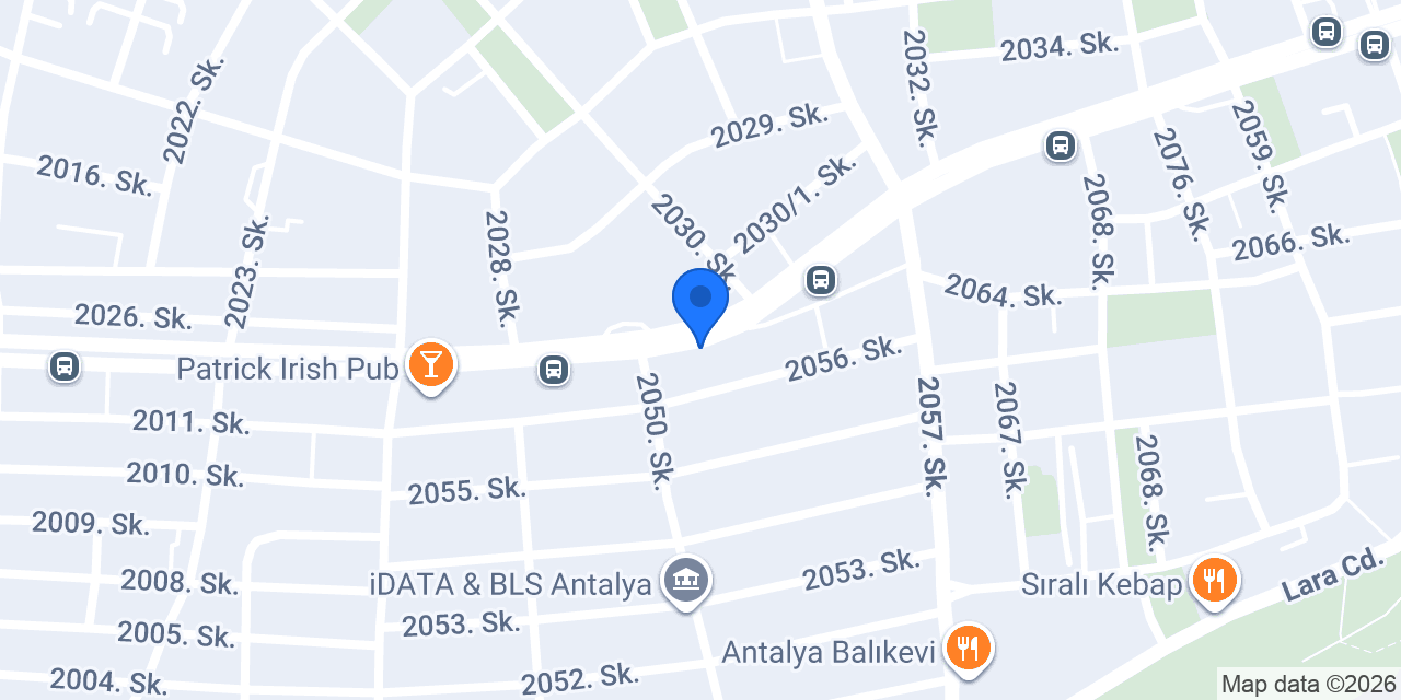 Antlara Hayvan Hastanesi konumu