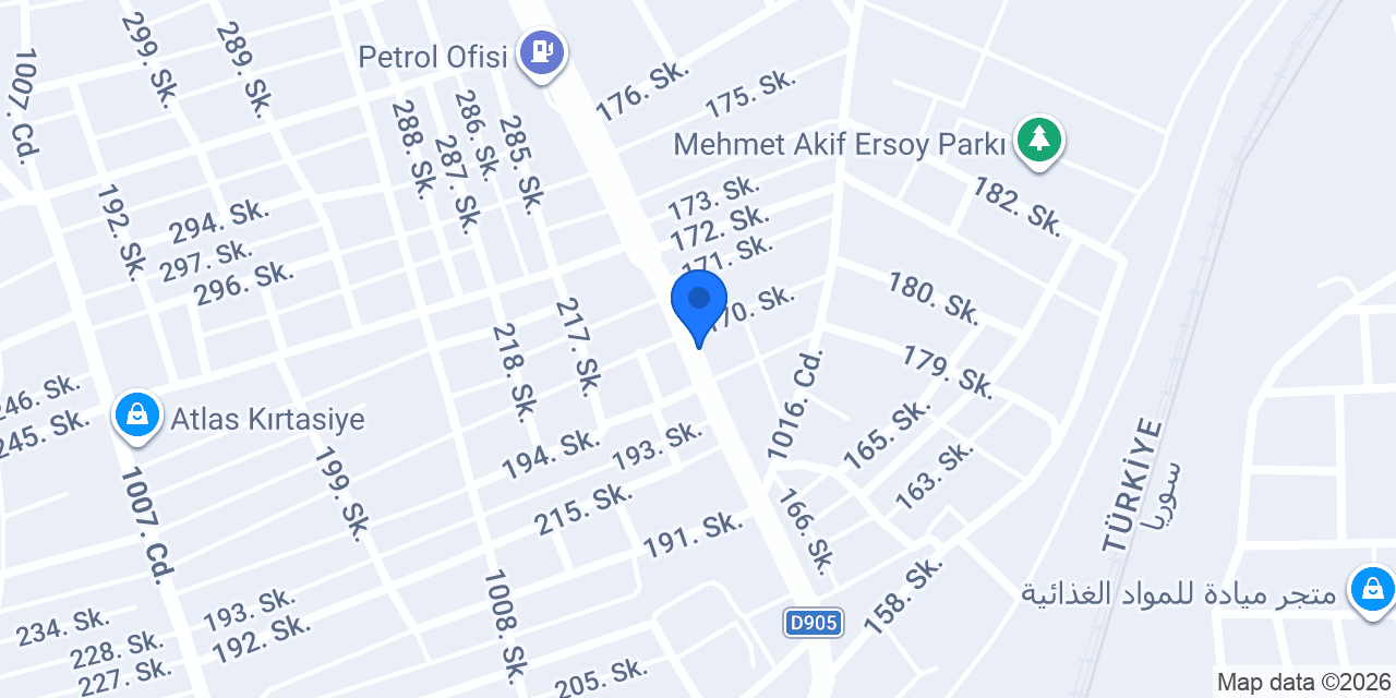 Bereket Ticaret konumu