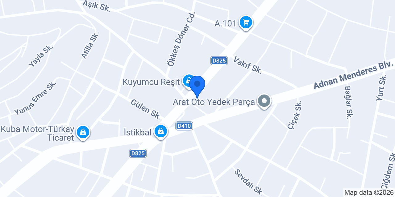 Altın Kuyumculuk konumu