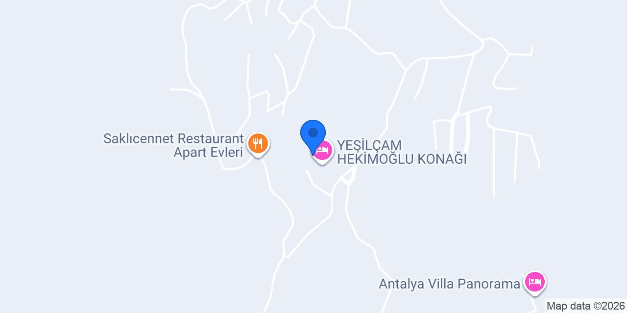 SAKLICENNET ALİÇE BUTIK OTEL konumu