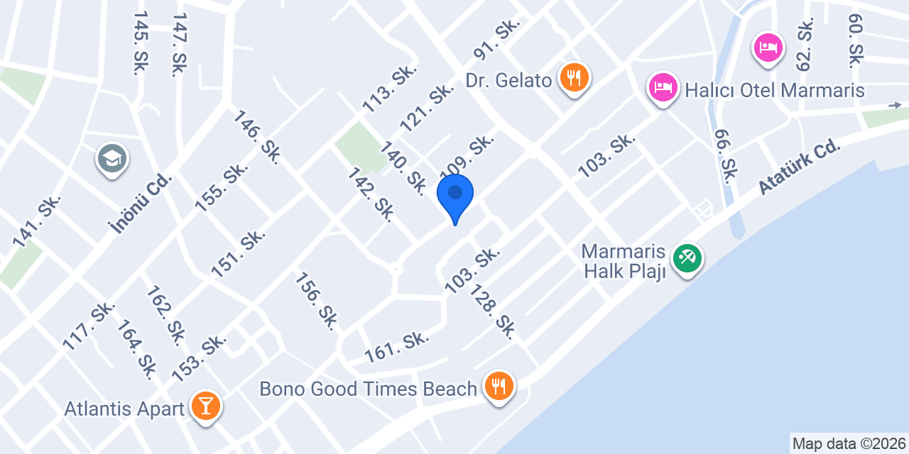 Yavuz Ocakbaşı Marmaris konumu