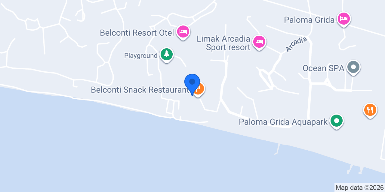 Belconti Laguna Bar konumu
