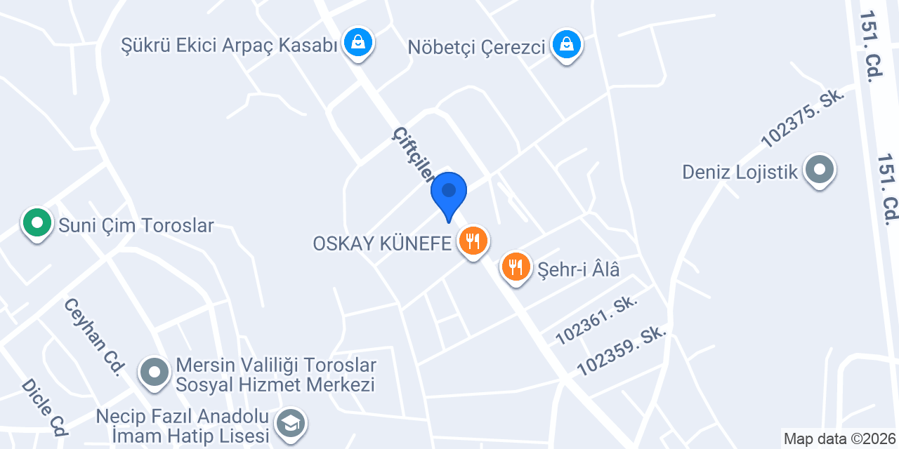 6 Kardesler Kebap Tantuni Salonu konumu