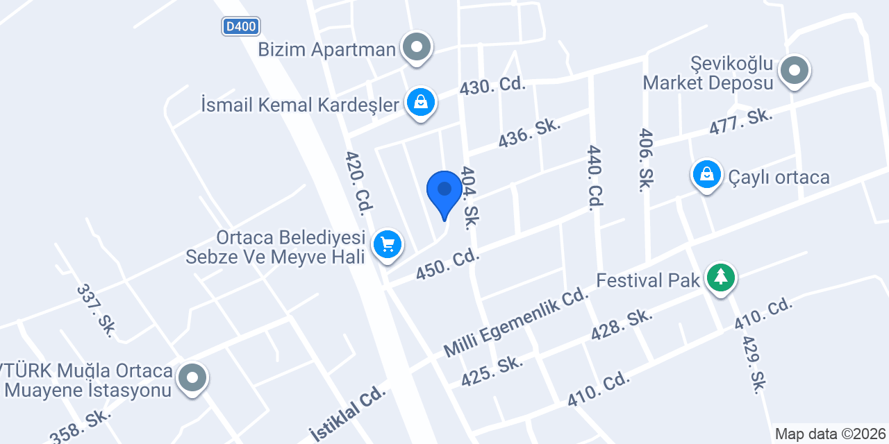 Esengül Ticaret konumu