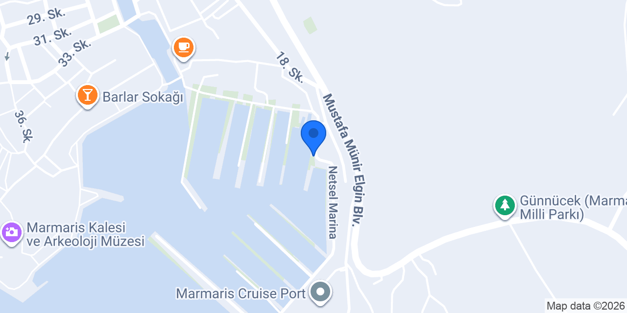 B&G Store | Netsel Marina konumu