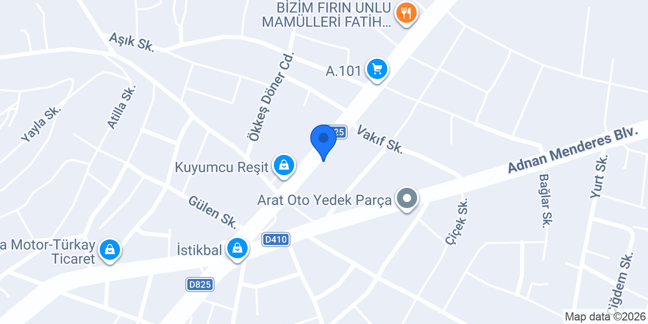 Polat Ekmek Fırını konumu