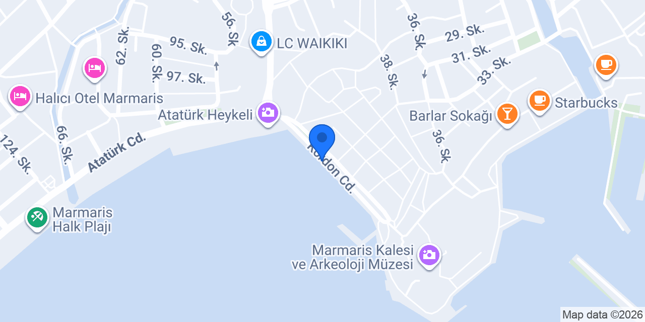Tekne turu Marmaris Submarine konumu
