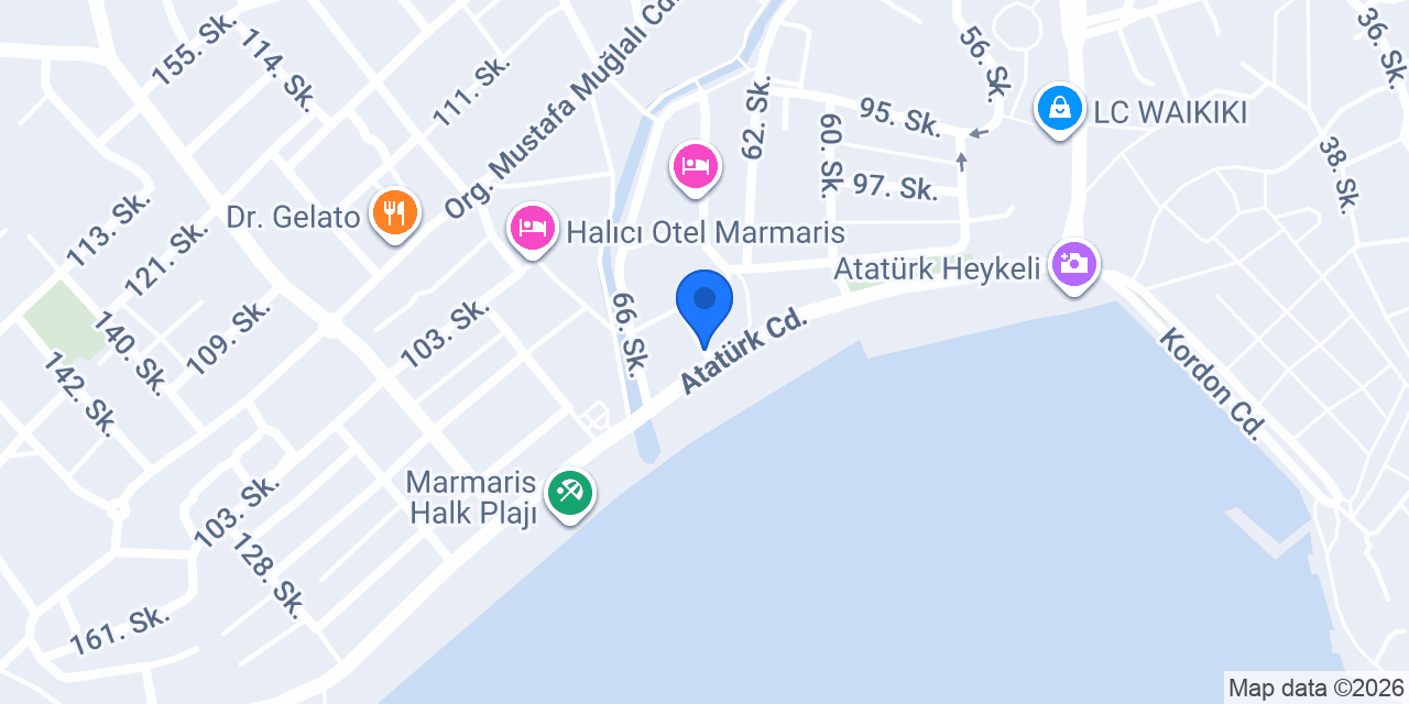 Marmaris Taksi konumu