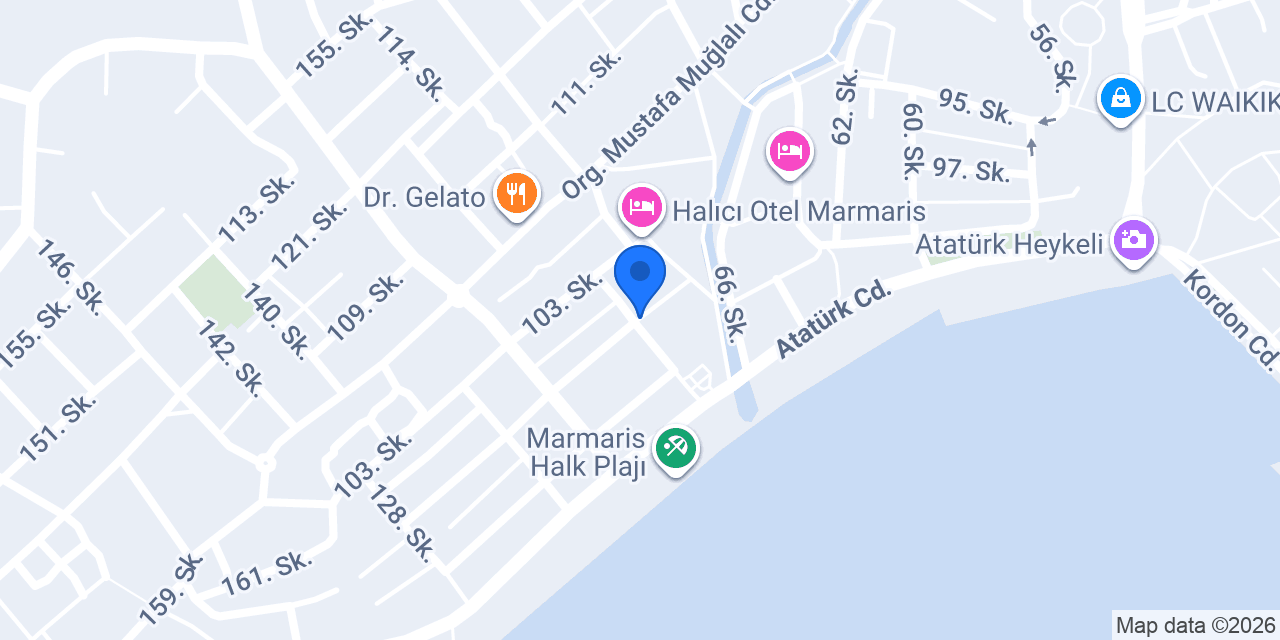 Limon Kafe Marmaris konumu