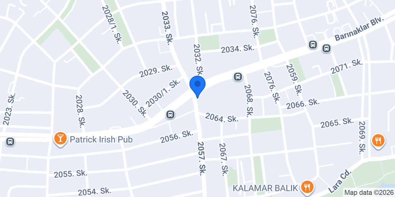 Barınaklar Pamfilya Taksi konumu