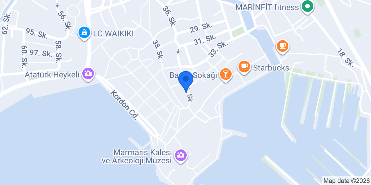 T pilates Studio konumu
