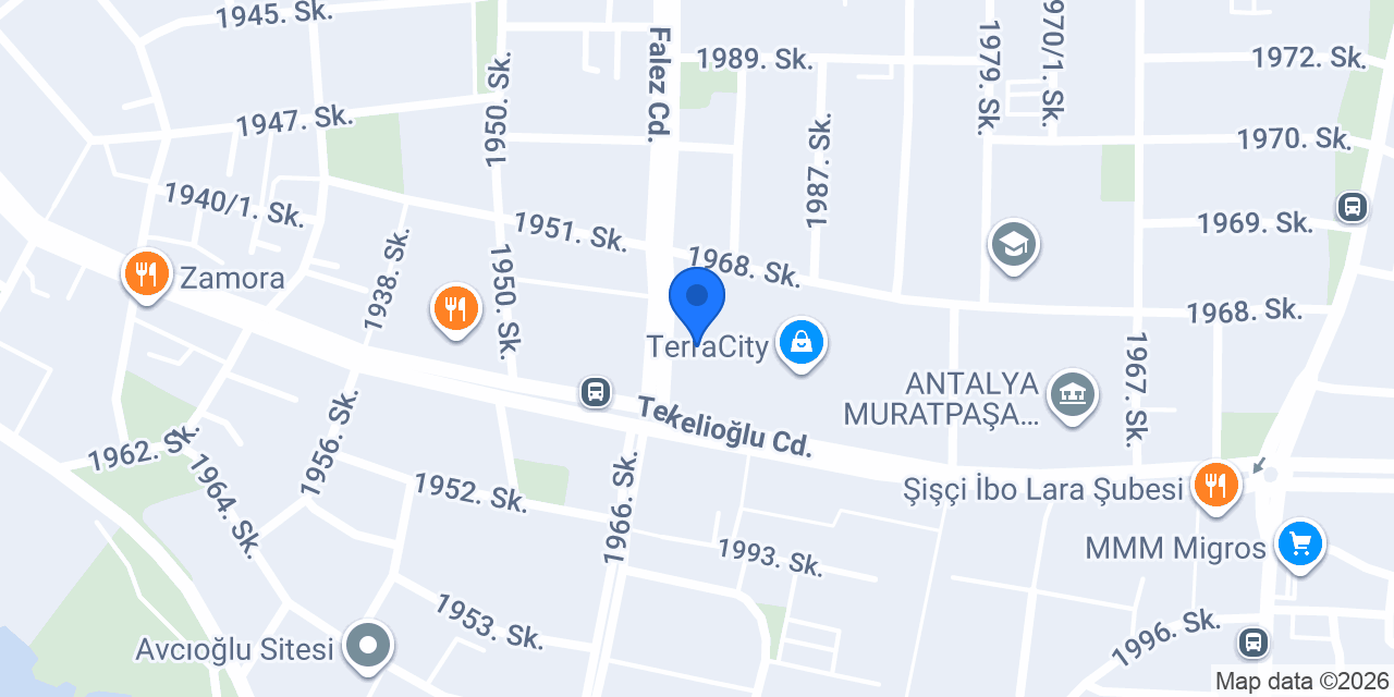 Terracity Popeyes konumu