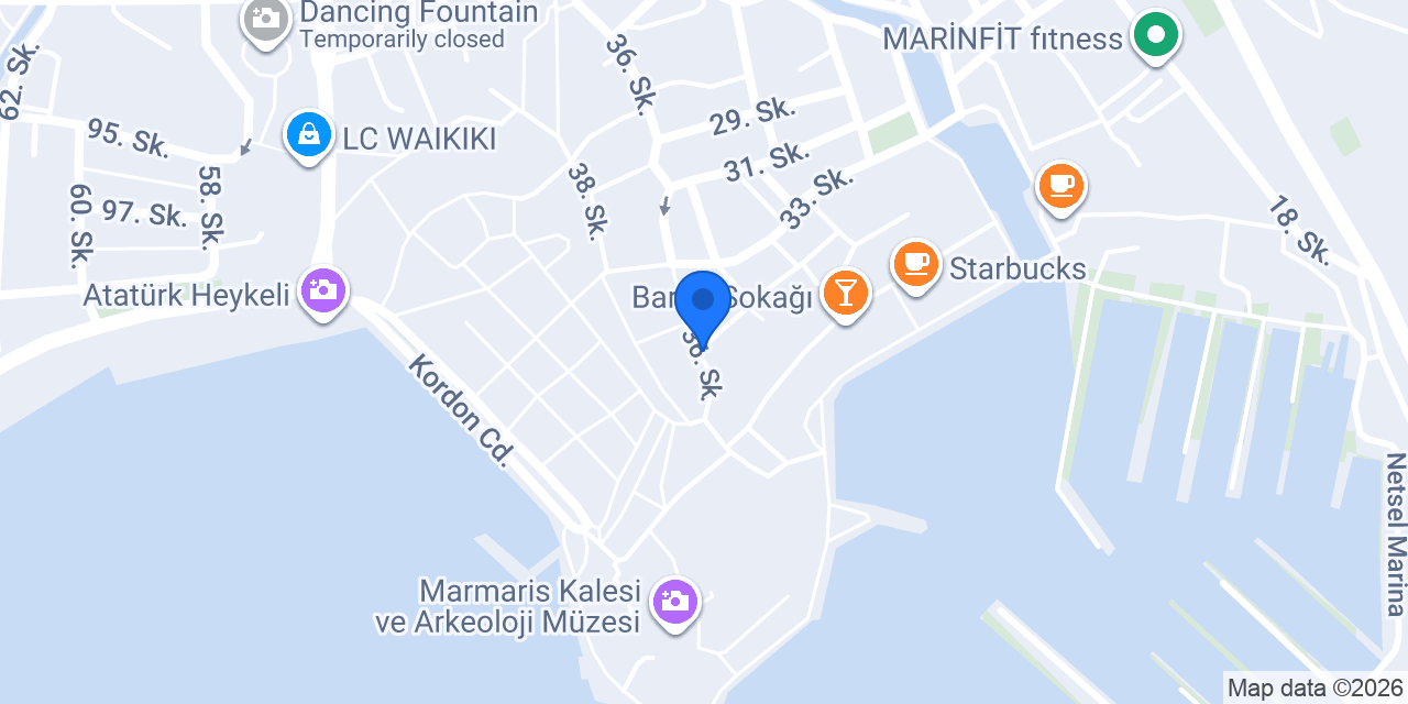il pollo DEL CAPO Marmaris konumu