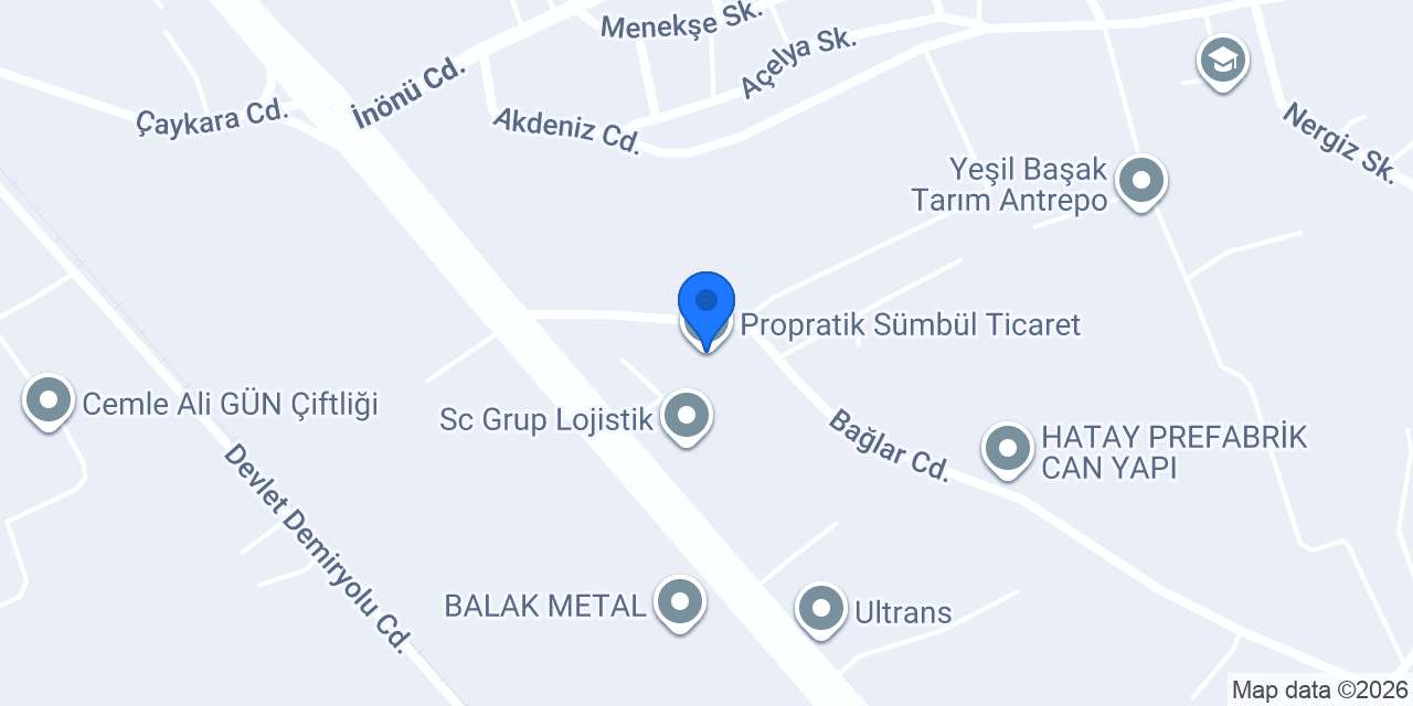 Propratik Sümbül Ticaret konumu