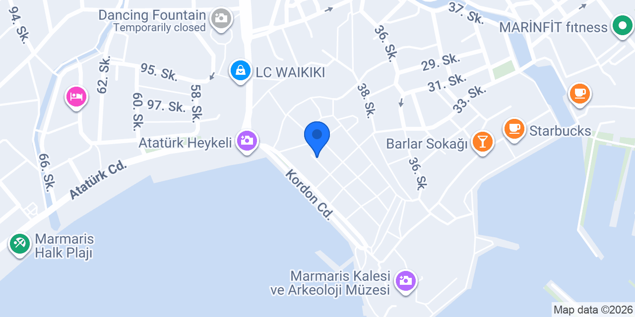 Acıktım Fastfood konumu