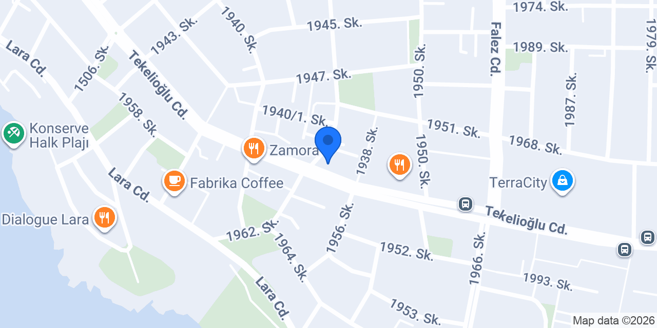 Zeplin Rent A Car konumu