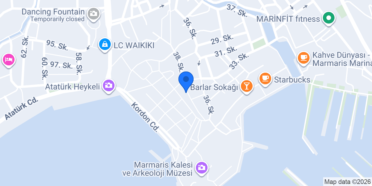 Dia maris hair studio konumu