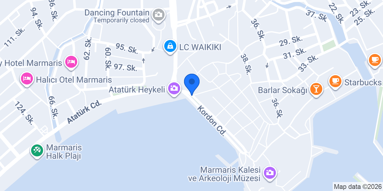 Aslankök Bistro konumu