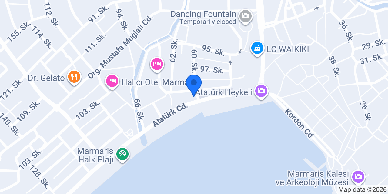 Zirve Dental Marmaris konumu