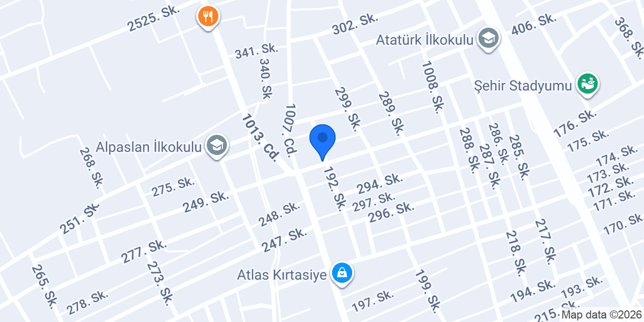 Şimşek Yapı Market konumu