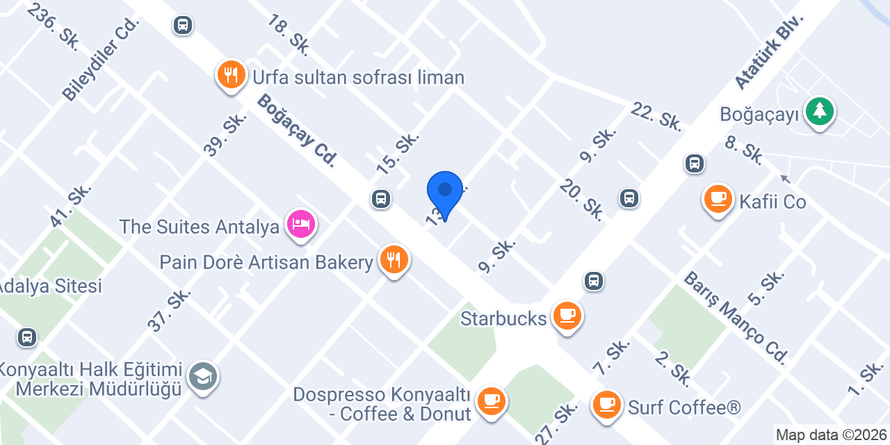 Croissant Atelier - Liman konumu