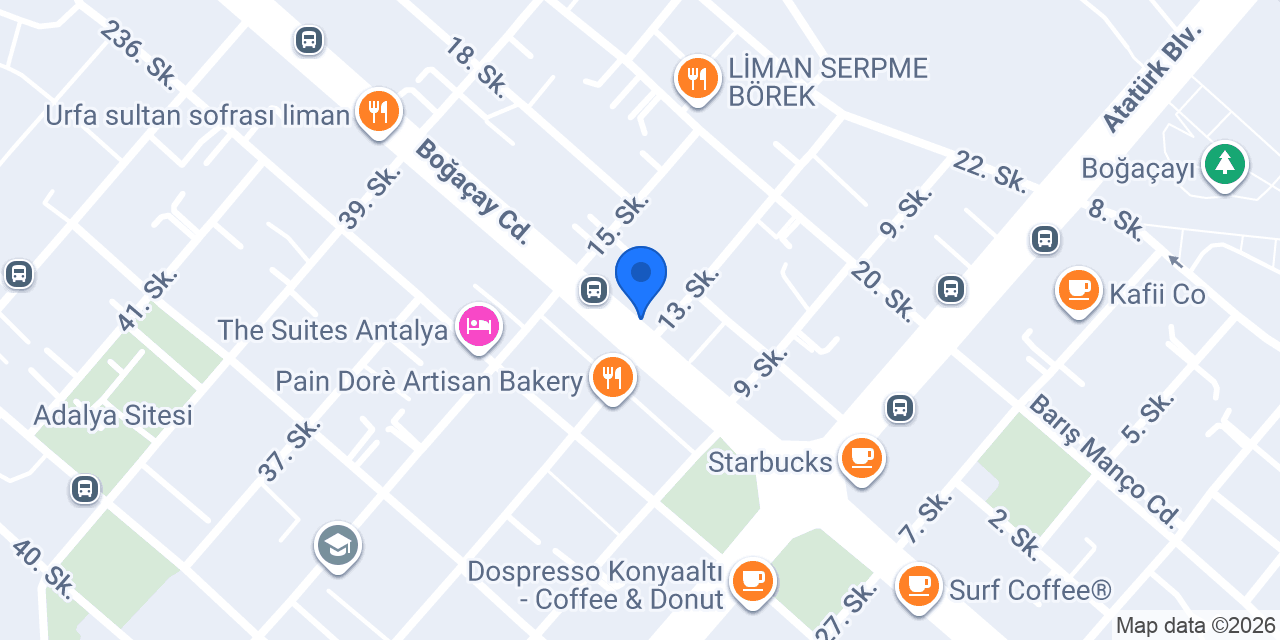 Çikolata Evim Liman konumu