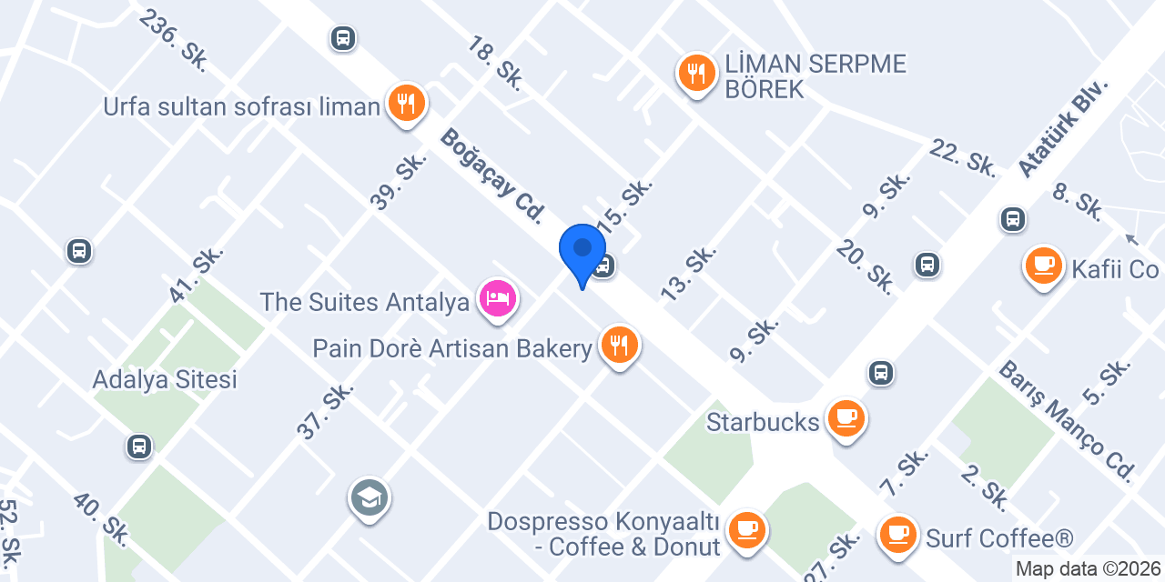TEZGAH BURGER LİMAN konumu