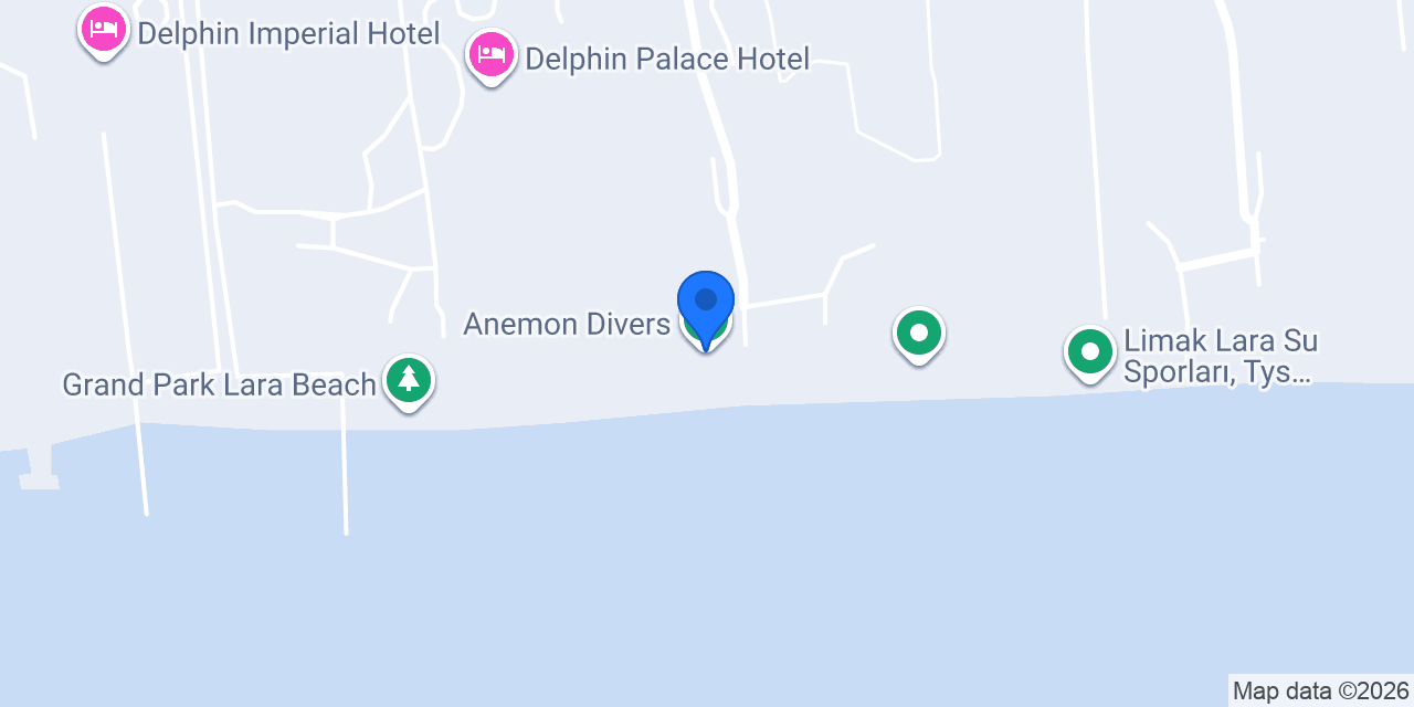 Anemon Divers konumu