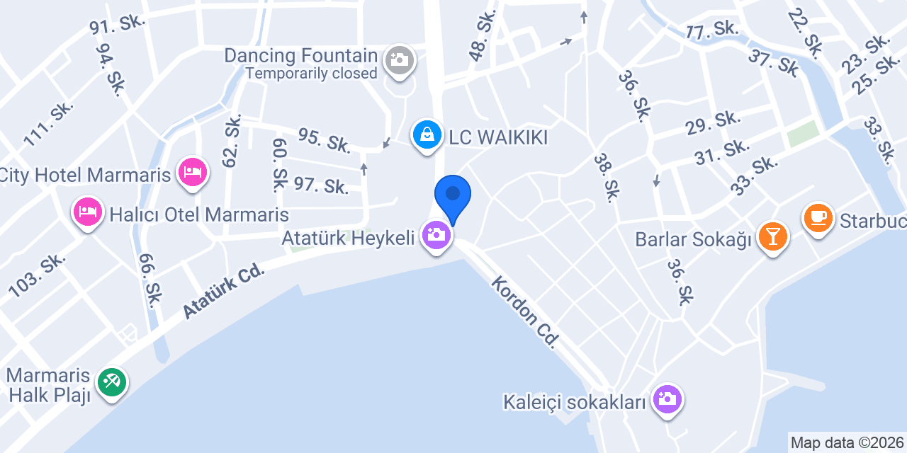 Marmaris 3. NOTER konumu