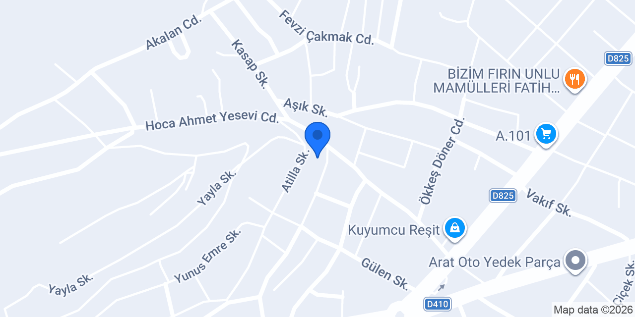 BikerPlace konumu
