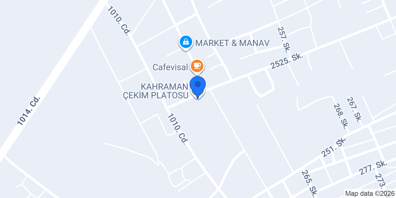 KAHRAMAN ÇEKİM PLATOSU konumu