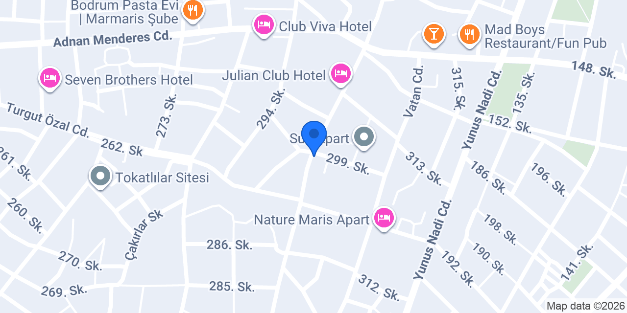 Elit Tente Marmaris konumu