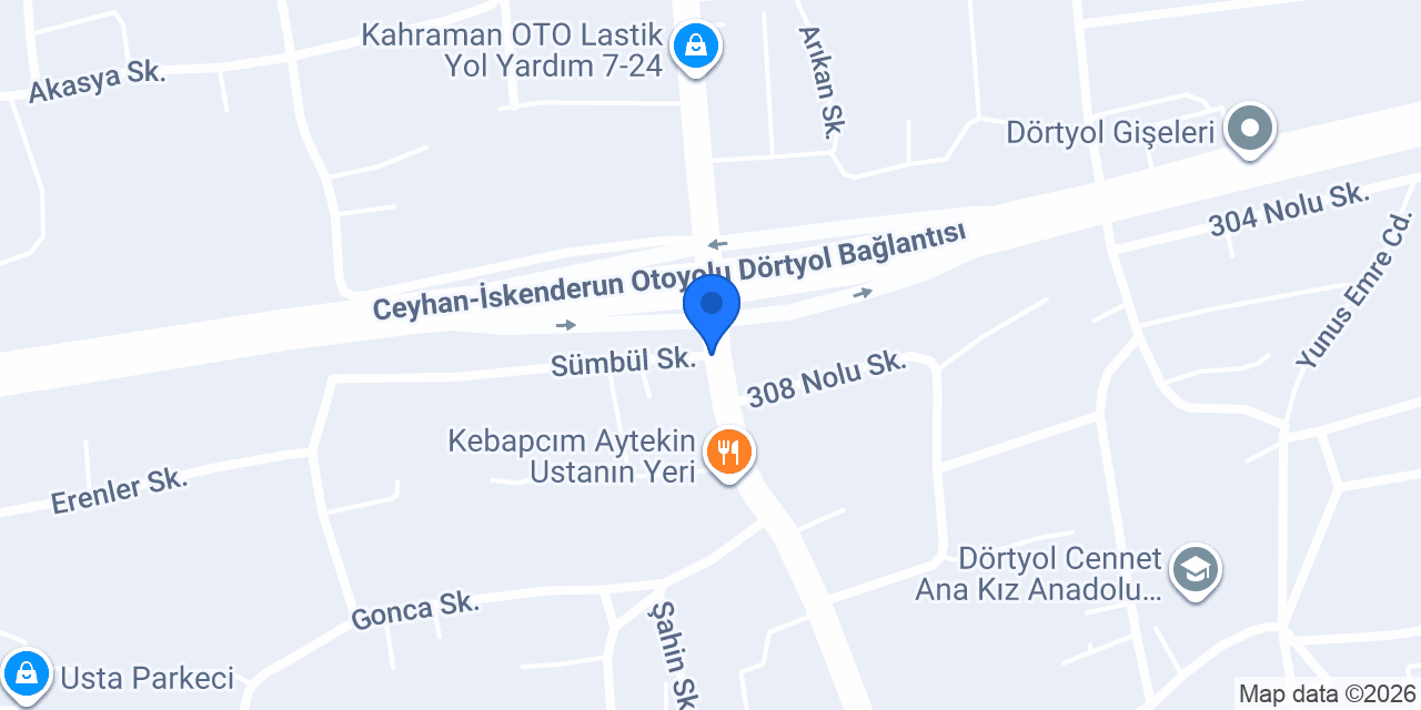 ARIKAN HALI YIKAMA konumu