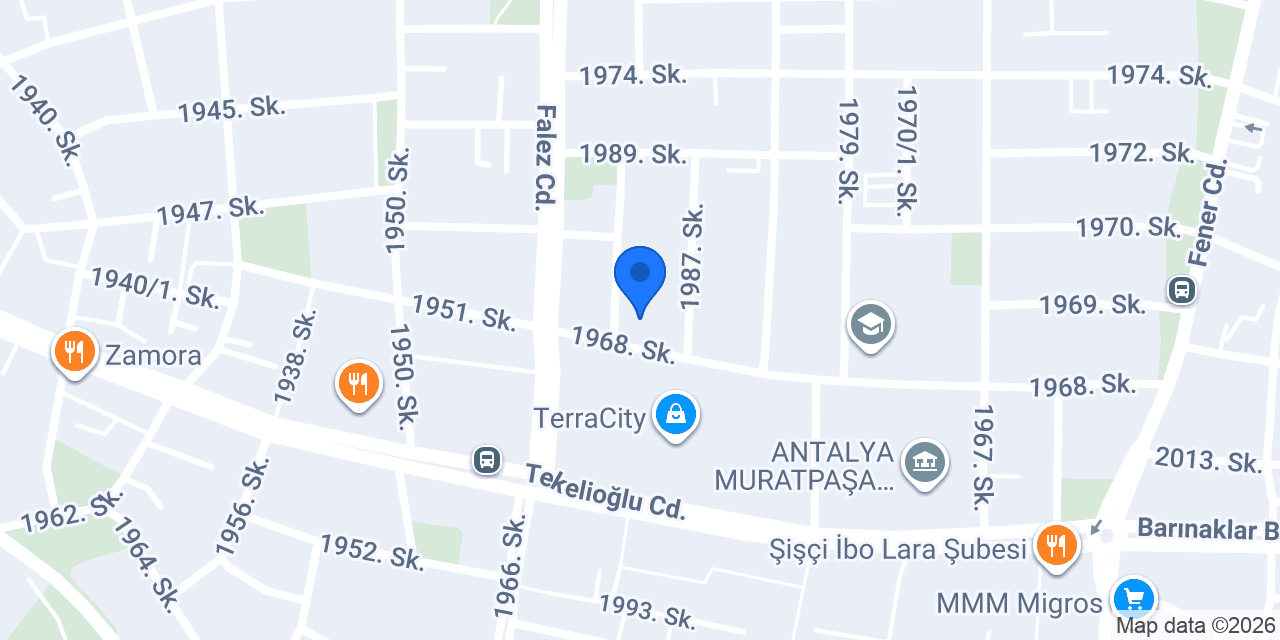 Koza Kreş Antalya konumu