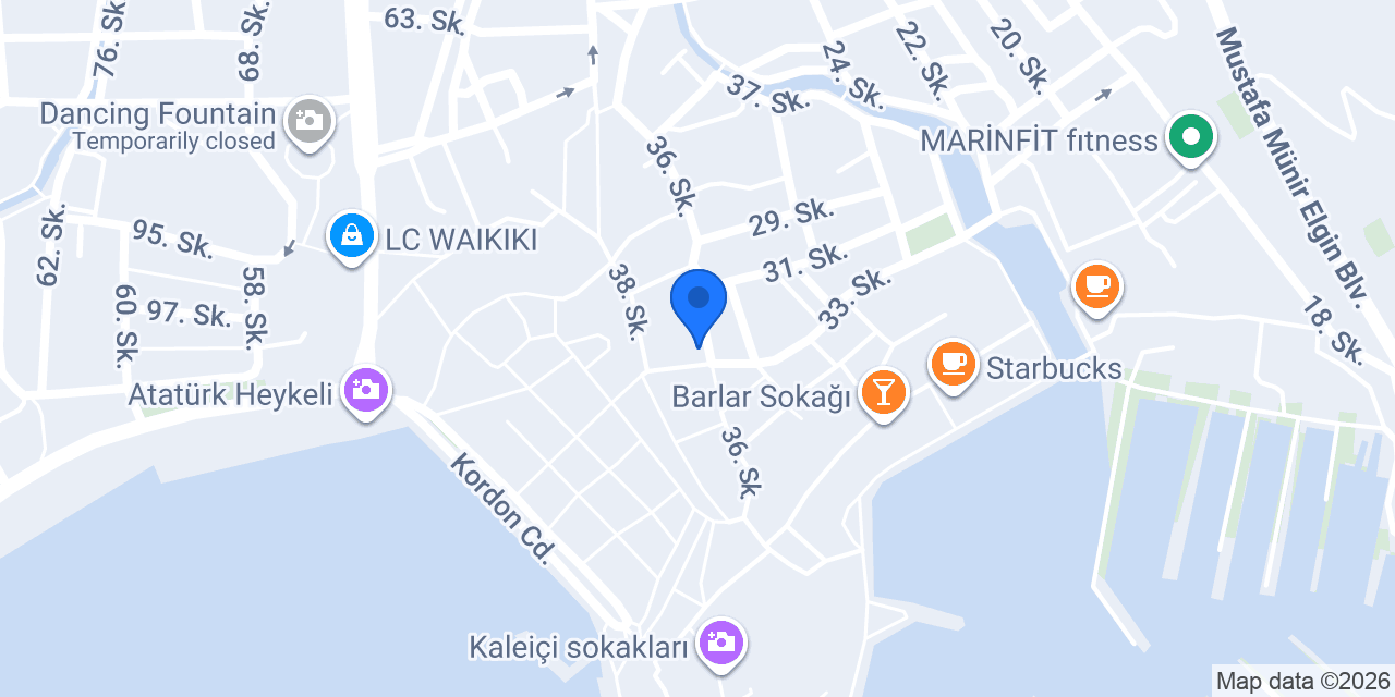 MARMARİS 1. NOTERLİĞİ konumu