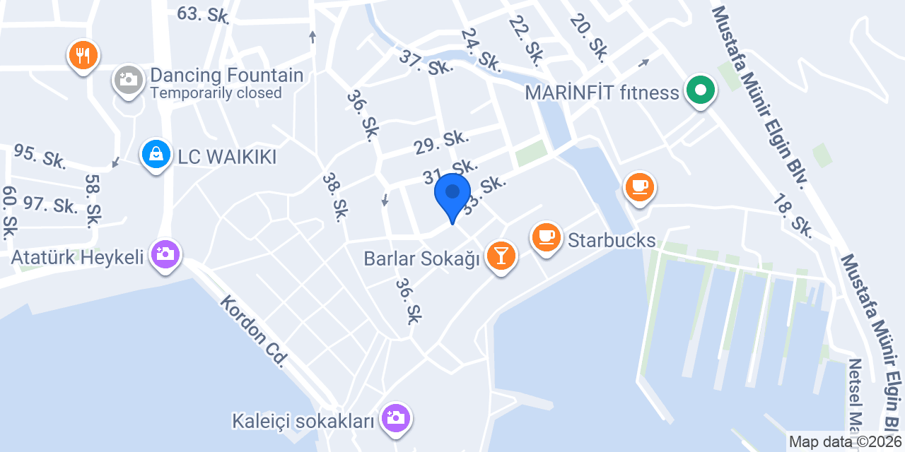 Marmaris Forever Fast Food konumu