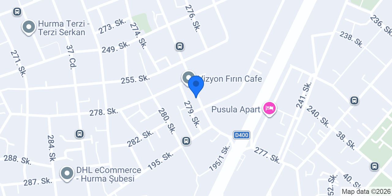 GEL ADALYA AVM konumu