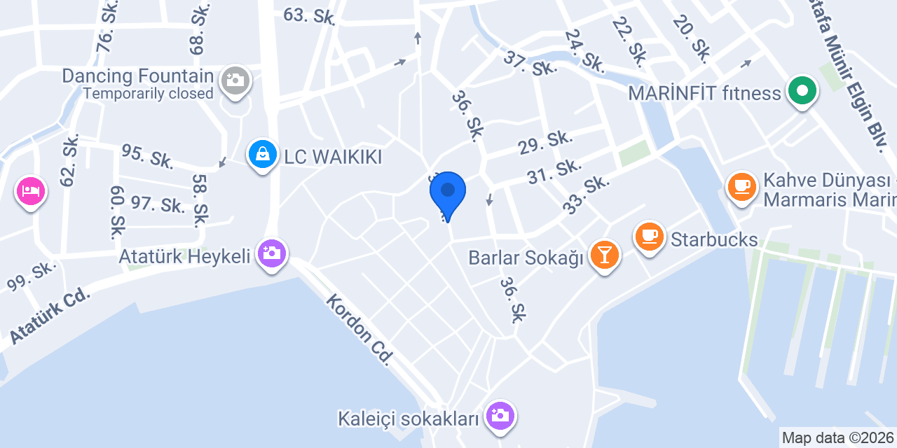 Elvis Süpermarket konumu